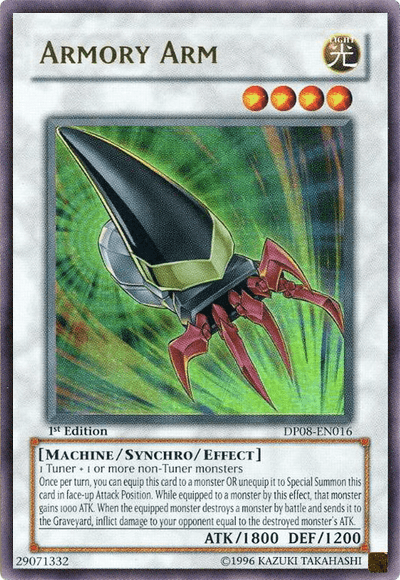 Armory Arm [DP08-EN016] Ultra Rare - Josh's Cards