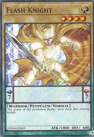 Flash Knight [DEM4-EN003] Common - Josh's Cards