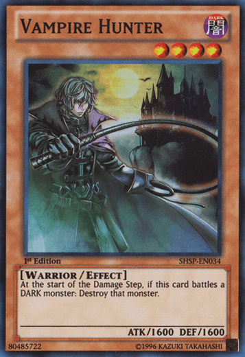 Vampire Hunter [SHSP-EN034] Super Rare - Josh's Cards