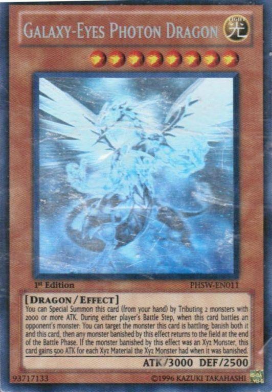 Galaxy-Eyes Photon Dragon [PHSW-EN011] Ghost Rare - Josh's Cards