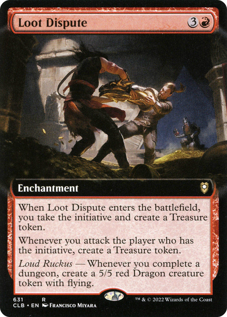 Loot Dispute (CLB-631) - Commander Legends: Battle for Baldur's Gate: (Extended Art)