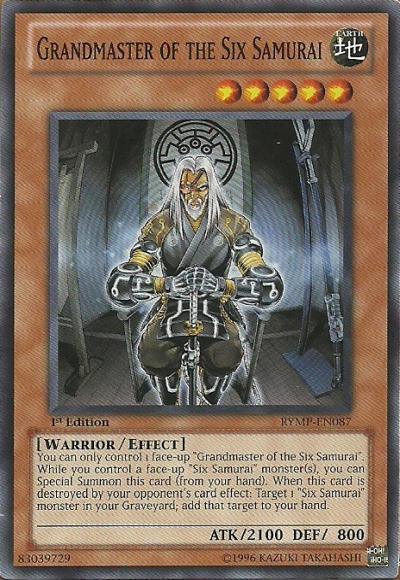 Grandmaster of the Six Samurai [RYMP-EN087] Common - Josh's Cards