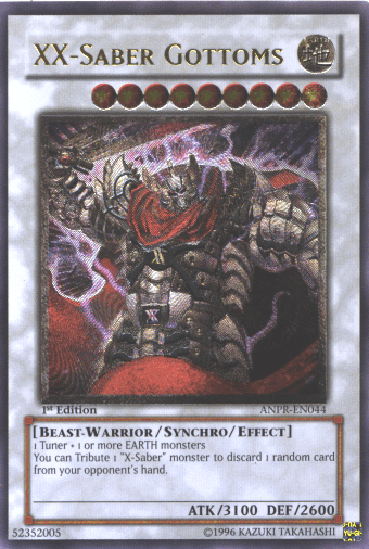 XX-Saber Gottoms (UTR) [ANPR-EN044] Ultimate Rare - Josh's Cards