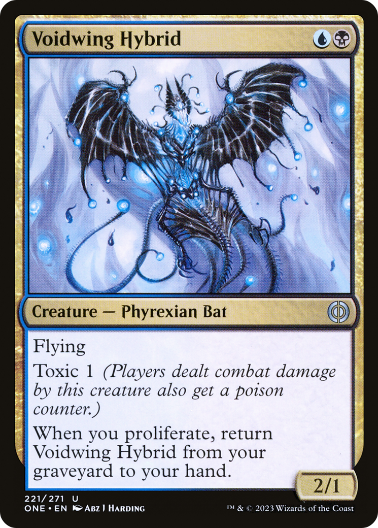 Voidwing Hybrid (ONE-221) - Phyrexia: All Will Be One Foil