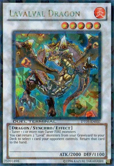Lavalval Dragon [DT05-EN037] Ultra Rare - Josh's Cards