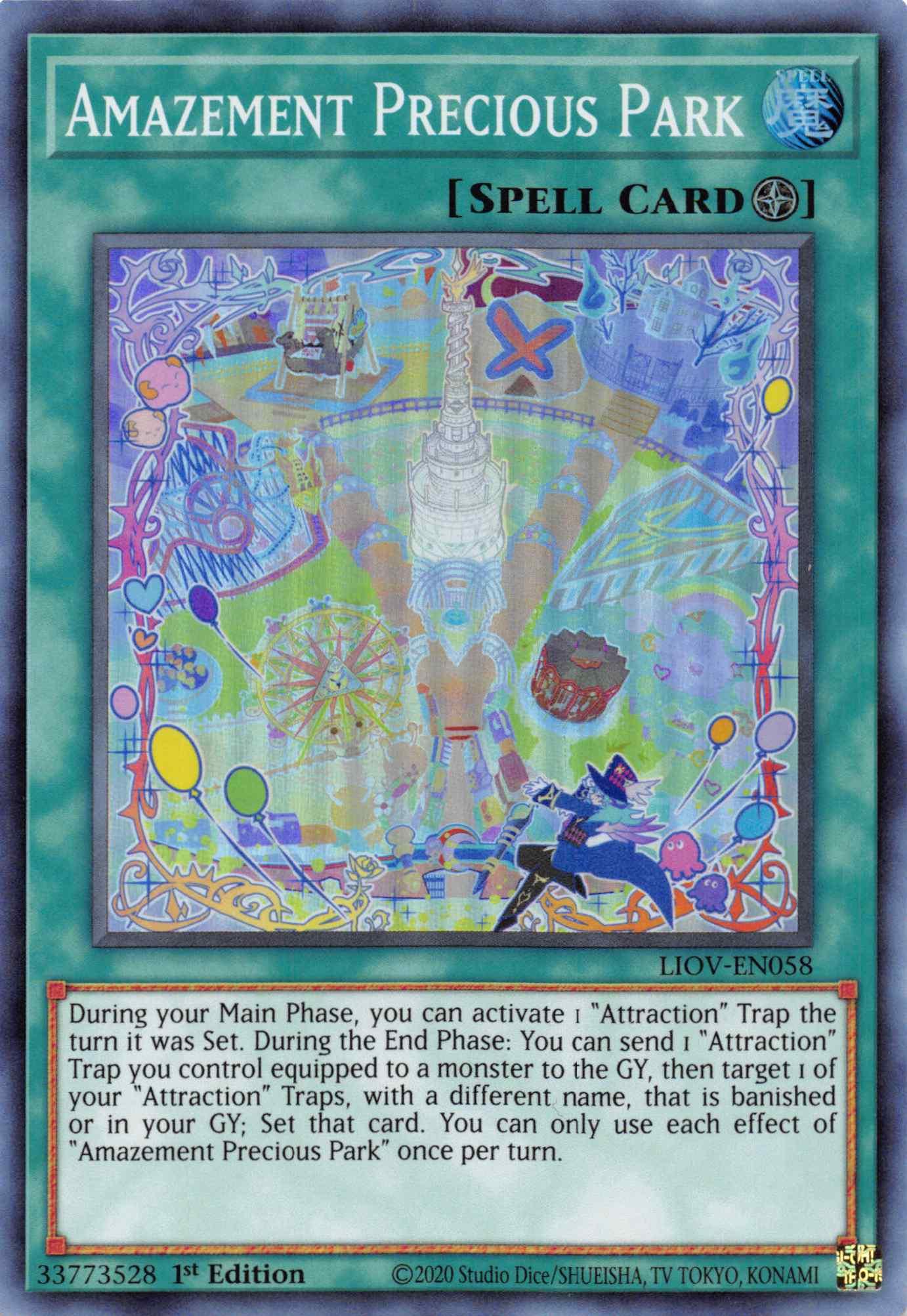Amazement Precious Park [LIOV-EN058] Super Rare - Josh's Cards