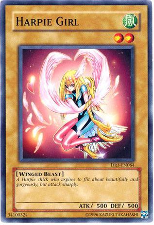 Harpie Girl [DR3-EN064] Common - Josh's Cards