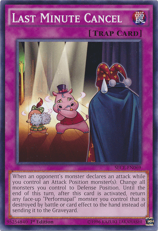 Last Minute Cancel [SECE-EN069] Common - Josh's Cards
