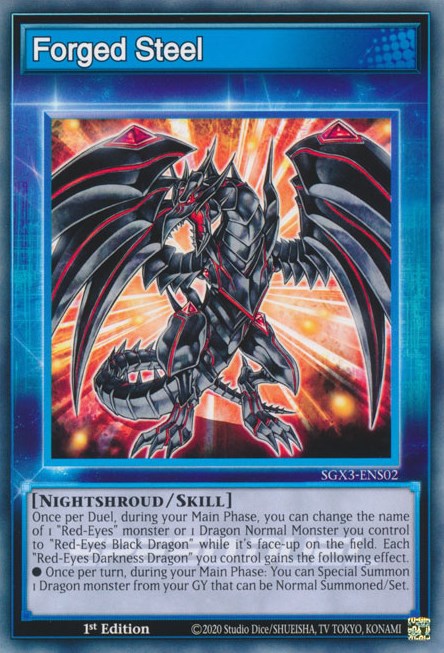 Forged Steel (SGX3-ENS02) - Speed Duel GX: Duelists of Shadows 1st Edition