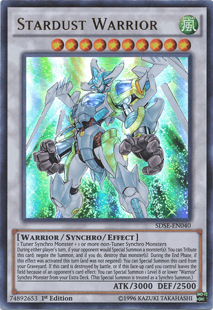 Stardust Warrior [SDSE-EN040] Ultra Rare - Josh's Cards