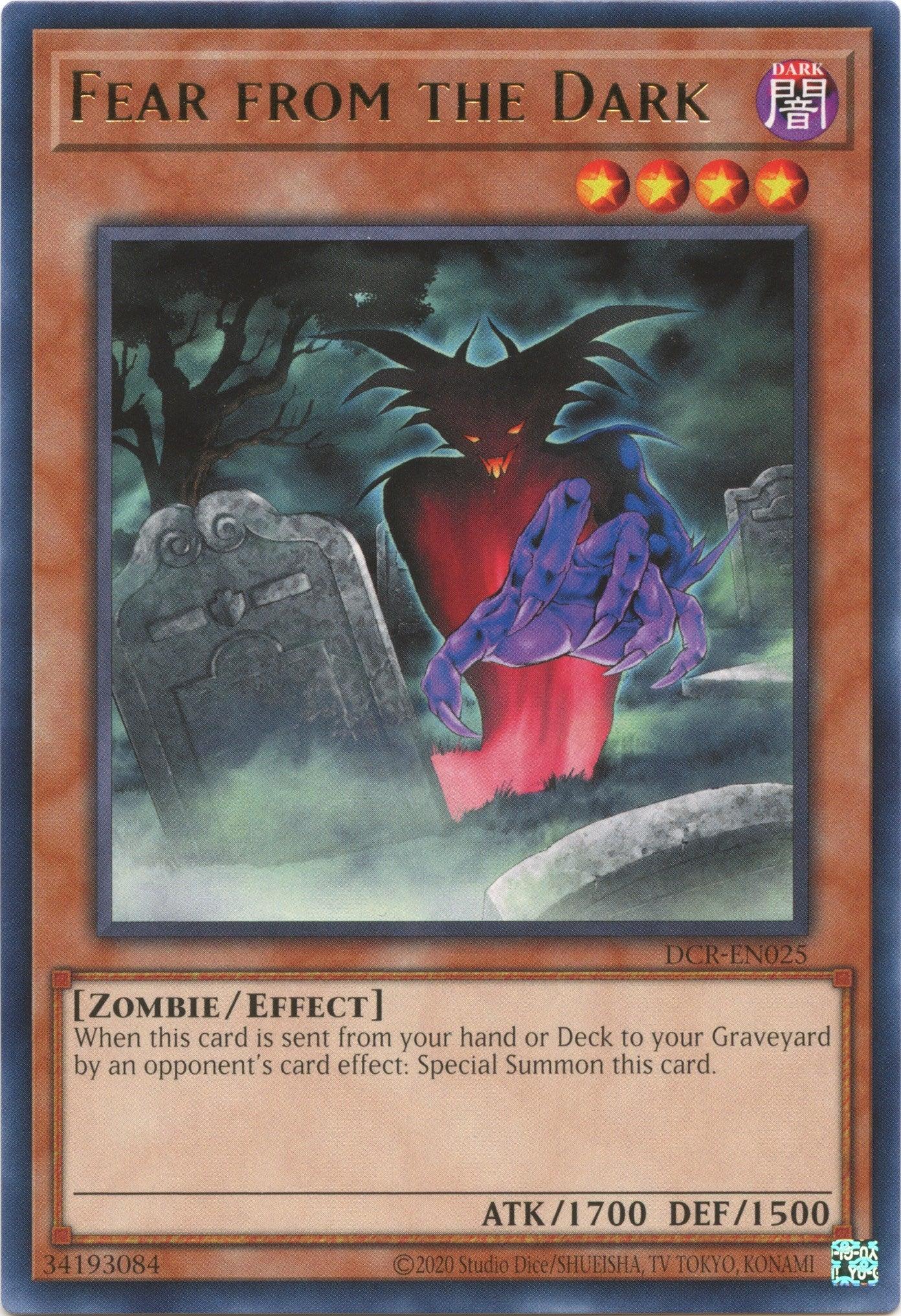 Fear from the Dark (25th Anniversary) [DCR-EN025] Rare - Josh's Cards