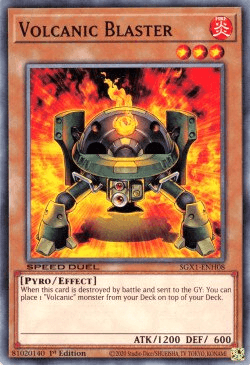 Volcanic Blaster [SGX1-ENH08] Common - Josh's Cards