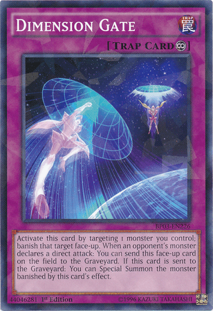 Dimension Gate [BP03-EN226] Shatterfoil Rare - Josh's Cards