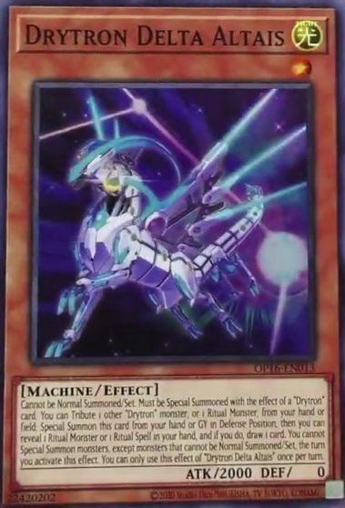Drytron Delta Altais [OP16-EN013] Super Rare - Josh's Cards