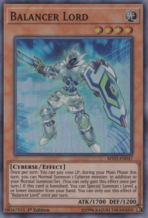 Balancer Lord [MYFI-EN047] Super Rare - Josh's Cards