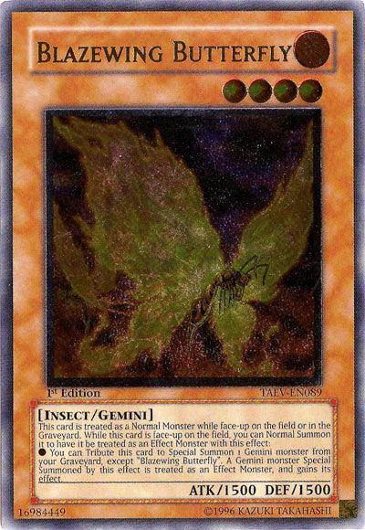 Blazewing Butterfly [TAEV-EN089] Ultimate Rare - Josh's Cards