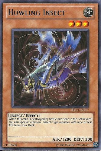 Howling Insect (Blue) [DL13-EN007] Rare - Josh's Cards