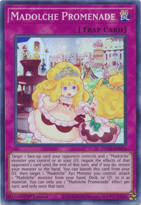 Madolche Promenade [ETCO-EN076] Super Rare - Josh's Cards