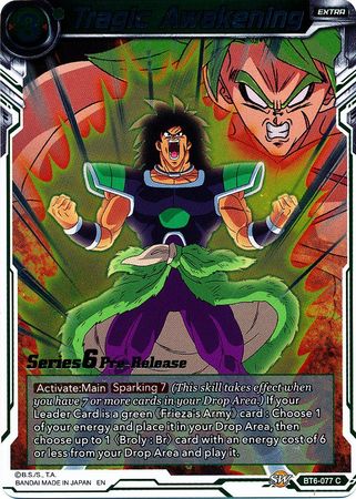 Tragic Awakening (BT6-077_PR) [Destroyer Kings Prerelease Promos] Parallel Foil
