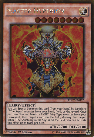 Master Hyperion [PGL2-EN082] Gold Rare - Josh's Cards