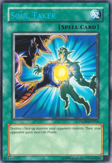 Soul Taker (Blue) [DL09-EN016] Rare - Josh's Cards