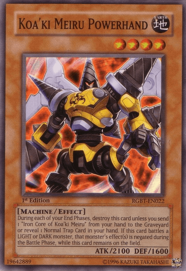Koa'ki Meiru Powerhand [RGBT-EN022] Super Rare - Josh's Cards