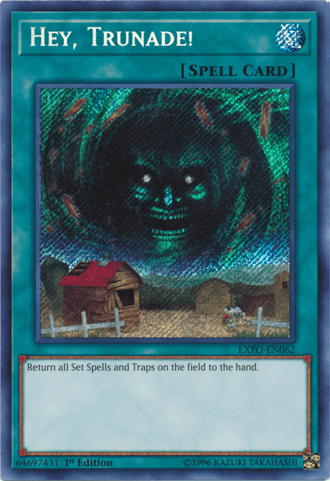 Hey, Trunade! [EXFO-EN062] Secret Rare - Josh's Cards