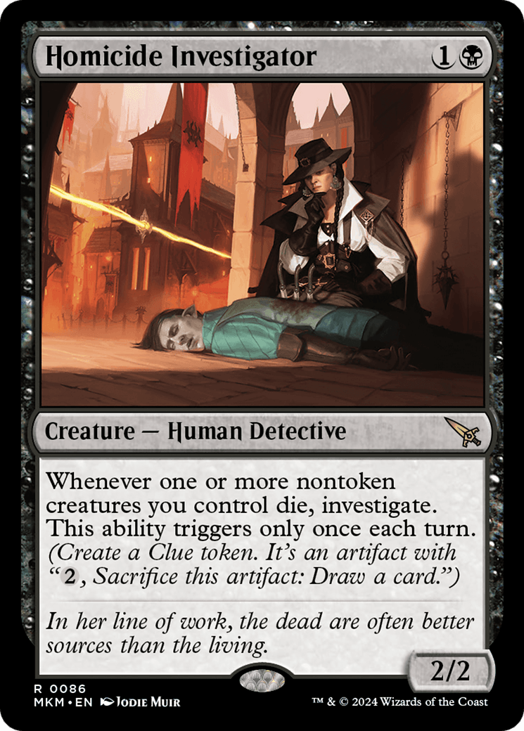 Homicide Investigator [Murders at Karlov Manor] - Josh's Cards