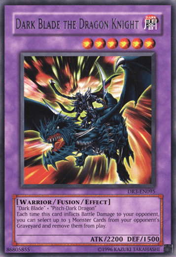 Dark Blade the Dragon Knight [DR3-EN095] Rare - Josh's Cards
