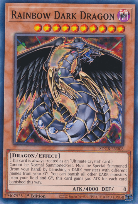 Rainbow Dark Dragon [SDCB-EN008] Common - Josh's Cards
