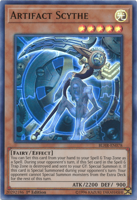 Artifact Scythe [BLHR-EN078] Ultra Rare - Josh's Cards