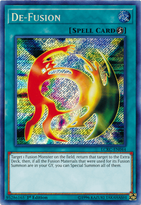 De-Fusion [LCKC-EN044] Secret Rare - Josh's Cards