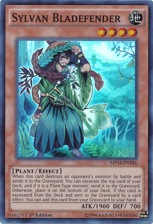 Sylvan Bladefender [MP14-EN186] Super Rare - Josh's Cards