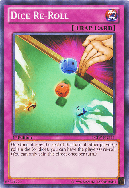 Dice Re-Roll [LCJW-EN271] Common - Josh's Cards