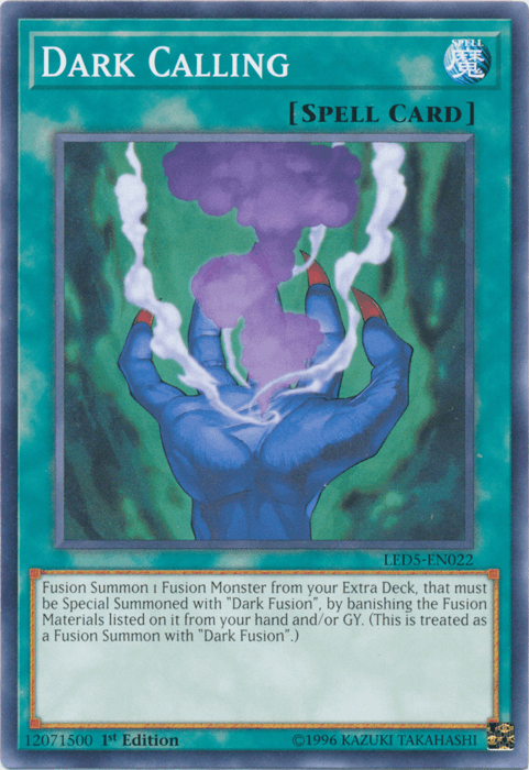 Dark Calling [LED5-EN022] Common - Josh's Cards