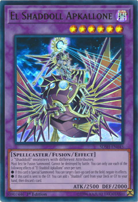 El Shaddoll Apkallone [SDSH-EN045] Ultra Rare - Josh's Cards