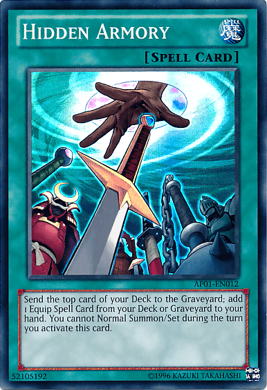 Hidden Armory [AP01-EN012] Super Rare - Josh's Cards