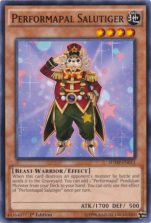 Performapal Salutiger [SDMP-EN011] Common - Josh's Cards