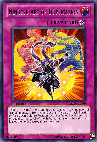 Ninjitsu Art of Duplication [ORCS-EN089] Rare - Josh's Cards