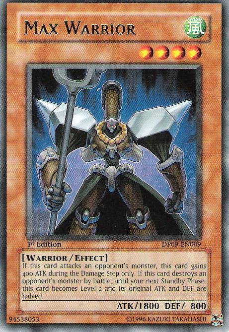 Max Warrior [DP09-EN009] Rare - Josh's Cards