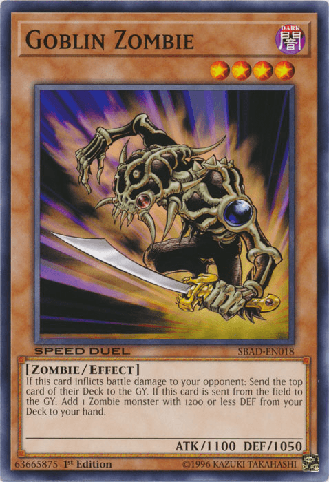 Goblin Zombie [SBAD-EN018] Common - Josh's Cards