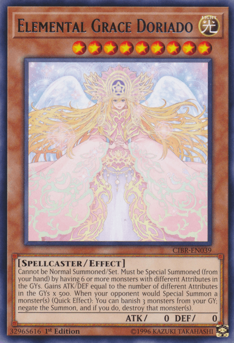 Elemental Grace Doriado [CIBR-EN039] Rare - Josh's Cards