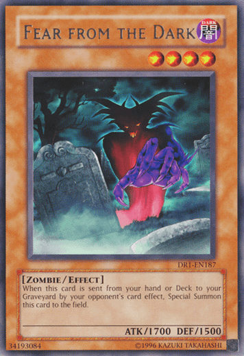 Fear from the Dark [DR1-EN187] Rare - Josh's Cards