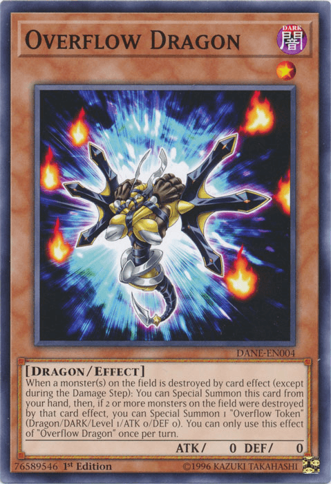 Overflow Dragon [DANE-EN004] Common - Josh's Cards