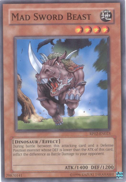 Mad Sword Beast [RP02-EN023] Common - Josh's Cards