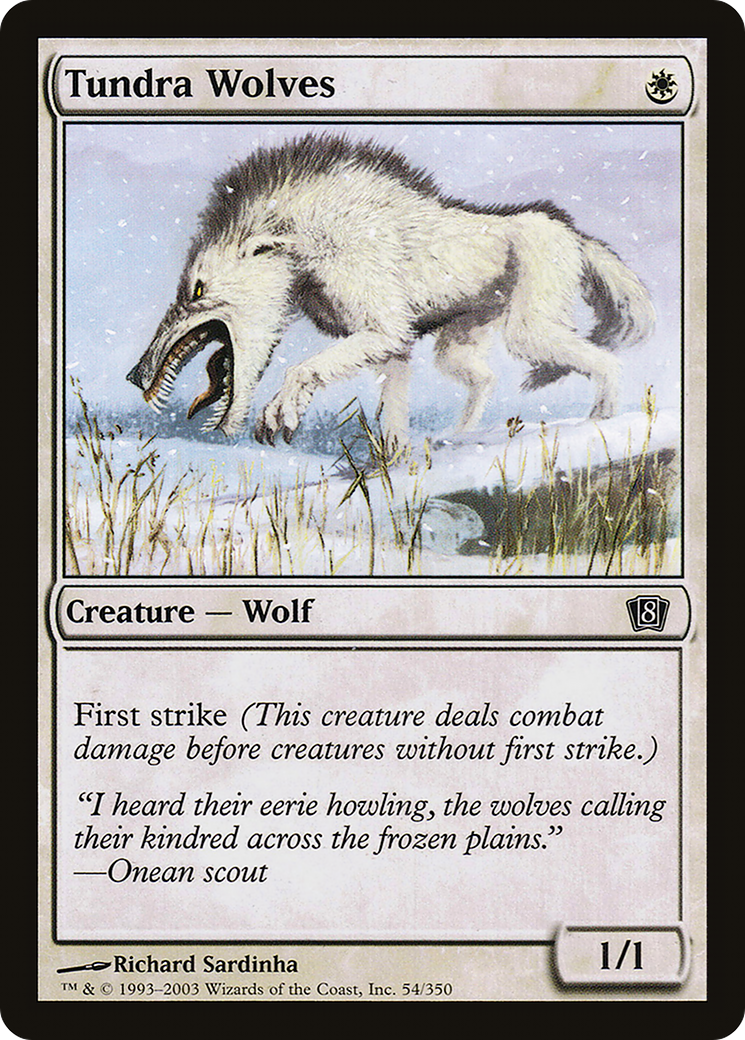 Tundra Wolves [Eighth Edition] Foil