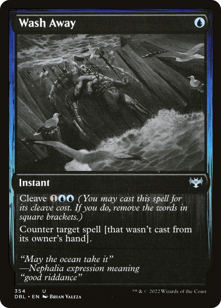 Wash Away (DBL-354) - Innistrad: Double Feature Foil