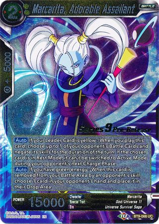 Marcarita, Adorable Assailant (BT9-066) [Universal Onslaught Prerelease Promos] Parallel Foil