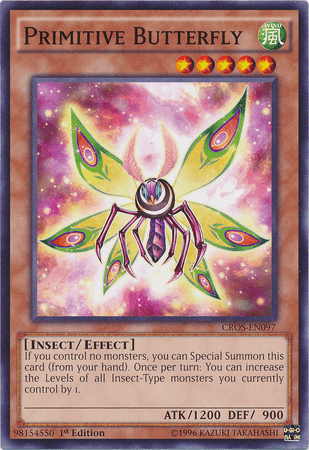 Primitive Butterfly [CROS-EN097] Common - Josh's Cards