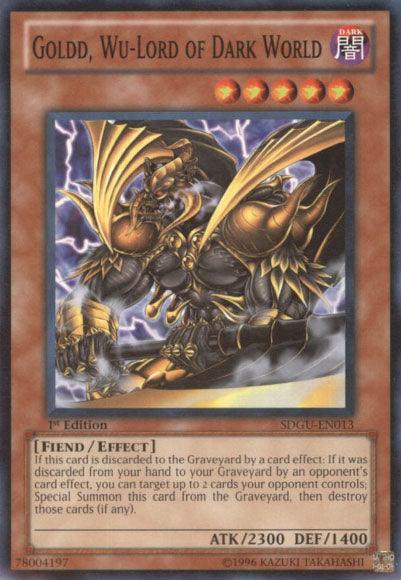 Goldd, Wu-Lord of Dark World [SDGU-EN013] Common - Josh's Cards